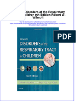 Download textbook Kendigs Disorders Of The Respiratory Tract In Children 9Th Edition Robert W Wilmott ebook all chapter pdf 