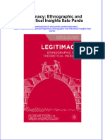 Textbook Legitimacy Ethnographic and Theoretical Insights Italo Pardo Ebook All Chapter PDF
