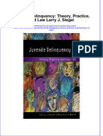 Download pdf Juvenile Delinquency Theory Practice And Law Larry J Siegel ebook full chapter 