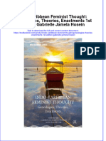 Textbook Indo Caribbean Feminist Thought Genealogies Theories Enactments 1St Edition Gabrielle Jamela Hosein Ebook All Chapter PDF