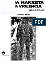 MURY, GILBERT - Teoría Marxista de La Violencia (OCR) [Por Ganz1912]