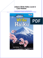 Textbook Life in Numbers Write Haiku Level 2 Lisa Holewa Ebook All Chapter PDF