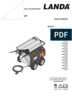 LANDA Operator Manual Diesel Heated Steam Pressure Washer