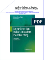 Download textbook Linear Selection Indices In Modern Plant Breeding J Jesus Ceron Rojas ebook all chapter pdf 