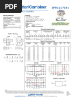 ZX10-2-20-S+ Mini - Circuits | PDF | Telecommunications