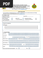 NamWater HRDC Application Form 2026 | PDF