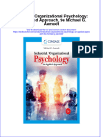 Download full chapter Industrial Organizational Psychology An Applied Approach 9E Michael G Aamodt pdf docx