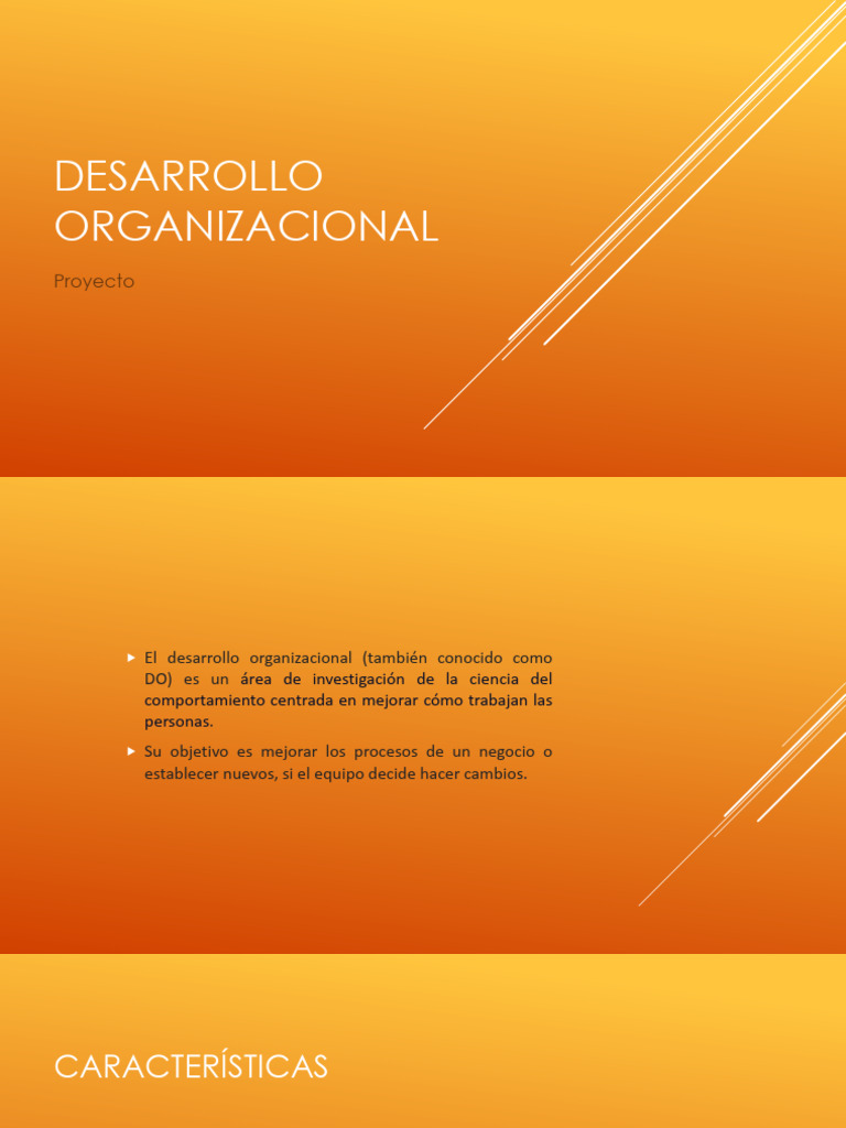 Estrategias de Desarrollo Organizacional | PDF