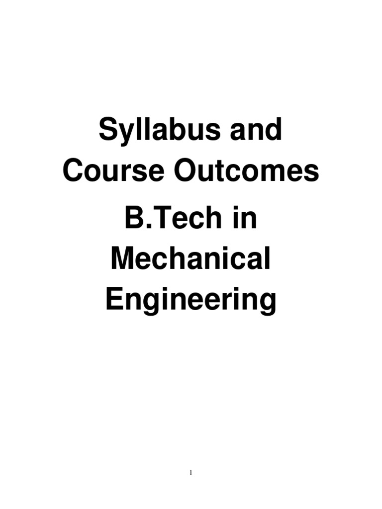 B tech course syllabus 2022 pdf beam structure bending