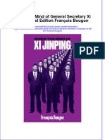 Textbook Inside The Mind of General Secretary Xi Jinping 1St Edition Francois Bougon Ebook All Chapter PDF