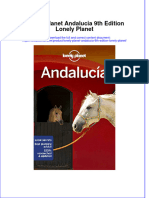Textbook Lonely Planet Andalucia 9Th Edition Lonely Planet Ebook All Chapter PDF