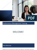 presentationsPPT Performance Management Training