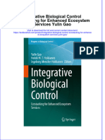 Full Chapter Integrative Biological Control Ecostacking For Enhanced Ecosystem Services Yulin Gao PDF