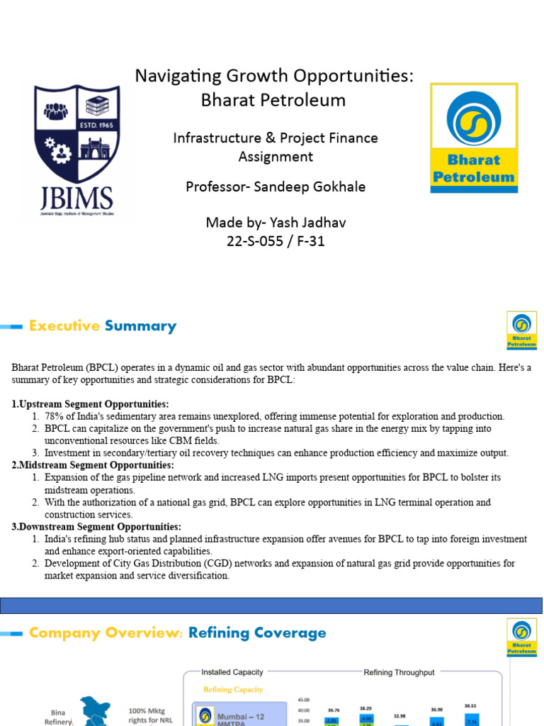 BPCL's Growth in India's Oil Sector | PDF | Petroleum | Natural Gas