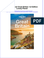 Download pdf Lonely Planet Great Britain 1St Edition Lonely Planet ebook full chapter 