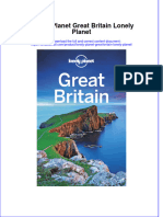 Download pdf Lonely Planet Great Britain Lonely Planet ebook full chapter 