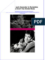 Download textbook Language And Character In Euripides Electra Evert Van Emde Boas ebook all chapter pdf 