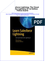 Download textbook Learn Salesforce Lightning The Visual Guide To The Lightning Ui 1St Edition Felicia Duarte ebook all chapter pdf 