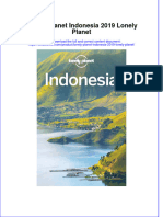 Download pdf Lonely Planet Indonesia 2019 Lonely Planet ebook full chapter 