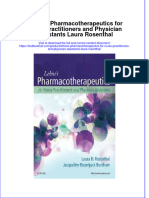 Download pdf Lehnes Pharmacotherapeutics For Nurse Practitioners And Physician Assistants Laura Rosenthal ebook full chapter 