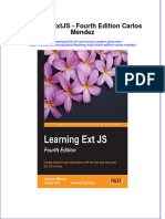 Textbook Learning Extjs Fourth Edition Carlos Mendez Ebook All Chapter PDF