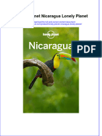 PDF Lonely Planet Nicaragua Lonely Planet Ebook Full Chapter