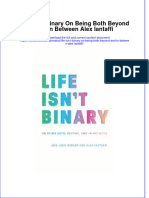 PDF Life Isn T Binary On Being Both Beyond and in Between Alex Iantaffi Ebook Full Chapter