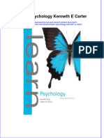 Textbook Learn Psychology Kenneth E Carter Ebook All Chapter PDF