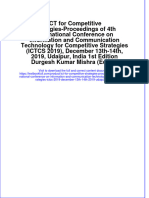 Download pdf Ict For Competitive Strategies Proceedings Of 4Th International Conference On Information And Communication Technology For Competitive Strategies Ictcs 2019 December 13Th 14Th 2019 Udaipur India ebook full chapter 