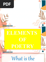 Elements of Poetry