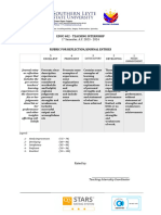 Form 17 Rubrics For Reflection or Journal Entry