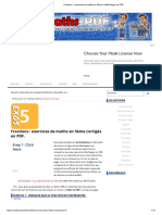 Fractions _ exercices de maths en 5ème à télécharger en PDF_