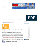 Symétrie Centrale - Exercices de Maths en 5ème en PDF