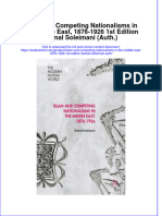 Download full chapter Islam And Competing Nationalisms In The Middle East 1876 1926 1St Edition Kamal Soleimani Auth pdf docx