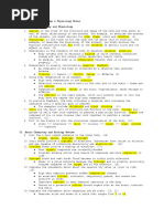 Biology 121 Exam 1 Study Guide | PDF | Human Body | Cell (Biology)