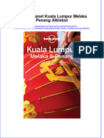 PDF Lonely Planet Kuala Lumpur Melaka Penang Albiston Ebook Full Chapter