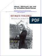 Download textbook Intimate Violence Hitchcock Sex And Queer Theory 1St Edition David Greven ebook all chapter pdf 
