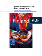 Textbook Lonely Planet Finland 2018 9Th Edition Lonely Planet Ebook All Chapter PDF