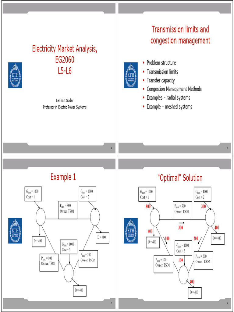 T&D Notes | PDF | Electric Power Transmission | Prices