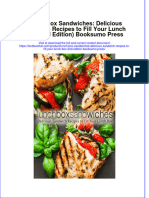 PDF Lunch Box Sandwiches Delicious Sandwich Recipes To Fill Your Lunch Box 2Nd Edition Booksumo Press Ebook Full Chapter