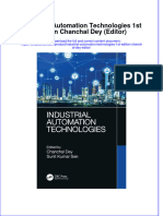 PDF Industrial Automation Technologies 1St Edition Chanchal Dey Editor Ebook Full Chapter