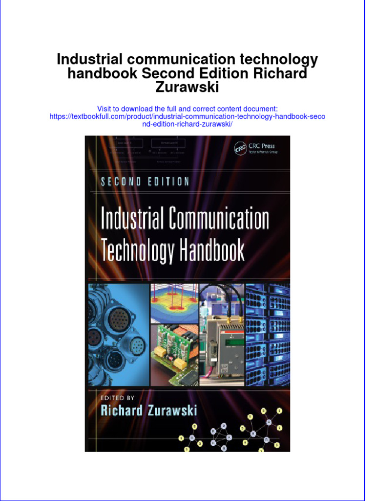 PDF Industrial Communication Technology Handbook Second Edition Richard