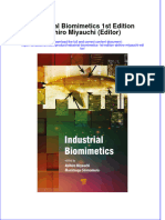 PDF Industrial Biomimetics 1St Edition Akihiro Miyauchi Editor Ebook Full Chapter