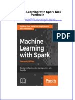 PDF Machine Learning With Spark Nick Pentreath Ebook Full Chapter