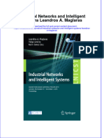PDF Industrial Networks and Intelligent Systems Leandros A Maglaras Ebook Full Chapter