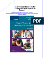 Download textbook Mccurnin S Clinical Textbook For Veterinary Technicians Joanna M Bassert ebook all chapter pdf 