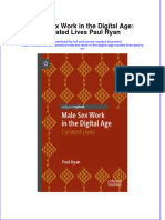 PDF Male Sex Work in The Digital Age Curated Lives Paul Ryan Ebook Full Chapter