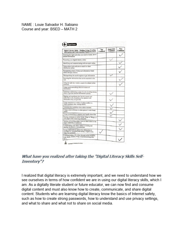 Activity 1 | PDF