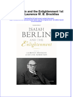 Download textbook Isaiah Berlin And The Enlightenment 1St Edition Laurence W B Brockliss ebook all chapter pdf 