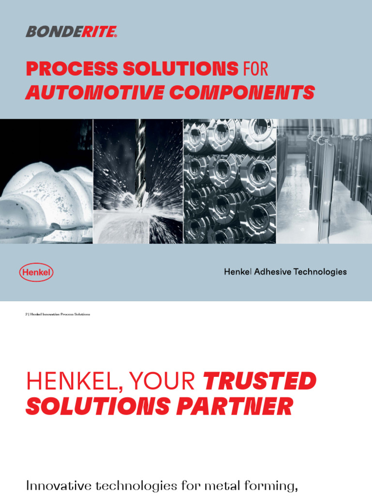 Brochure Bonderite Process Solutions Automotive Components | PDF ...